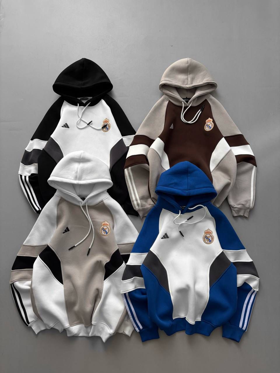 هودي مدريد اوفر سايز -أربع الوان