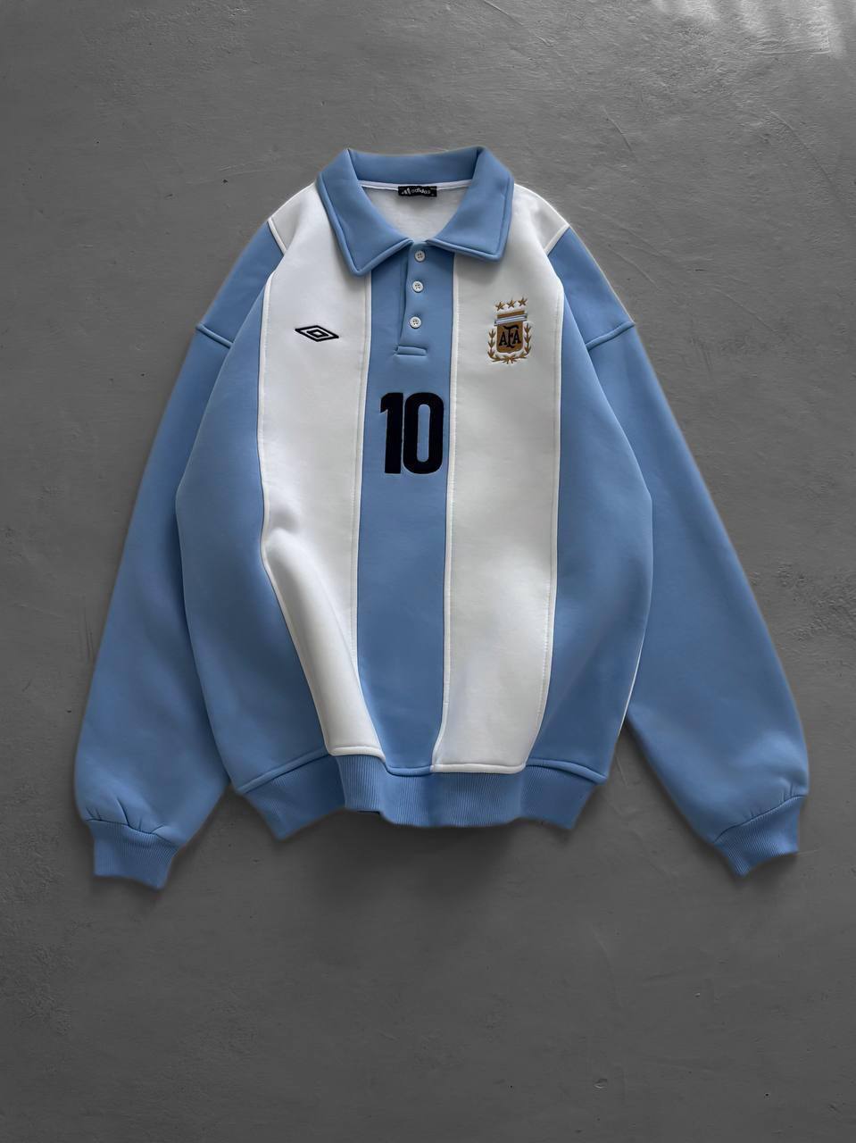 سويت شيرت الارجنتين اوفر سايز للشباب و الصبايا