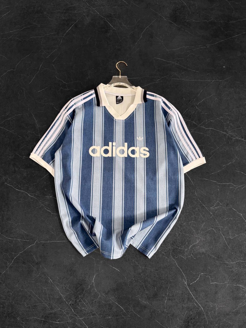 Adidas oversize old moeny style -blue